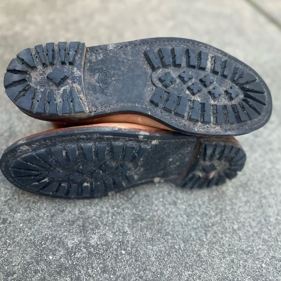 Allen Edmonds Brown Chelsea Boots 13 - Picture 6 of 11